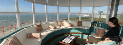 Belle Tout Lantern room with its 360 degree views