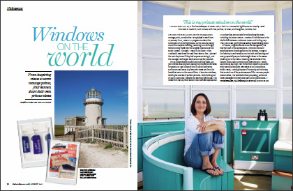 Red Magazine Belle Tout Lighthouse Louise Winter