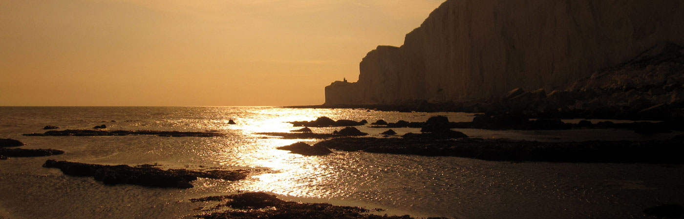 Belle Tout Lighthouse Beachy Head cliffs