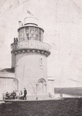 Belle Tout Lighthouse circa 1906 with lantern still in place Belle Tout Lighthouse circa 1906 with lantern still in place