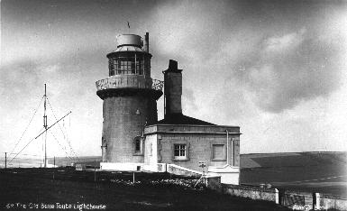 Belle Tout Lighthouse lantern removed