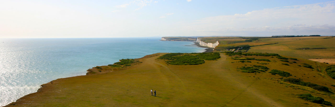 Views of the Seven Sisters from the Belle Tout Lighthouse