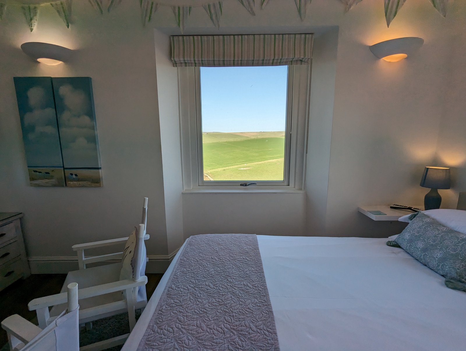 Hotel Room at Beachy Head, Beach Hut