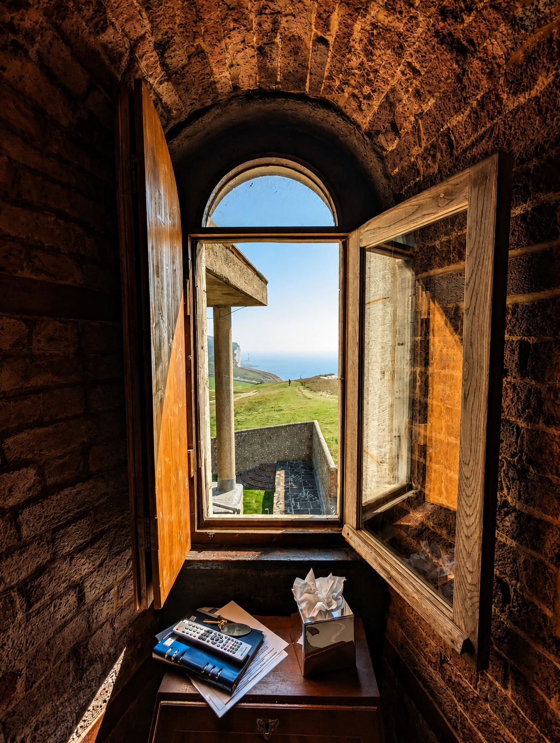 Belle Tout Lighthouse, unique bed and breakfast. Keeper's Loft, our most unusual bedroom